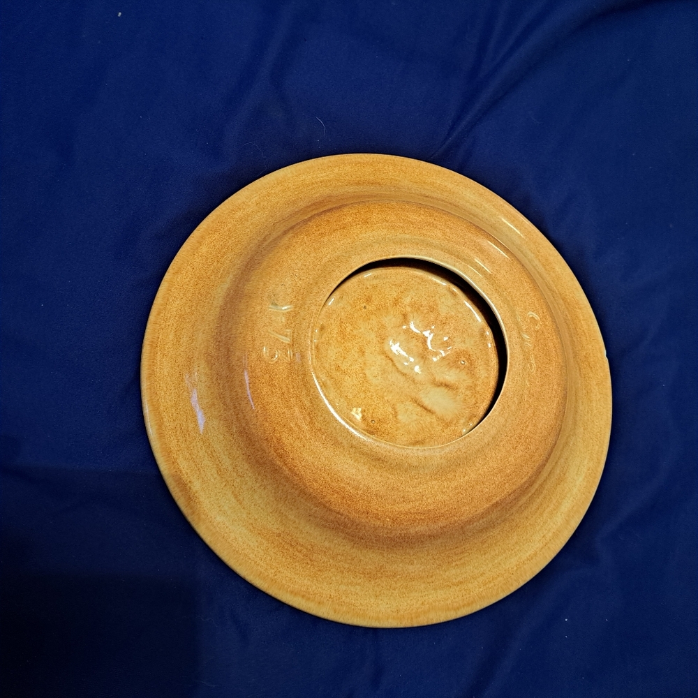 Vintage Yellow Zodiac Ceramic Plate - Picture 9 of 10
